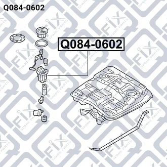 ФИЛЬТР ТОПЛИВНЫЙ Q-fix Q0840602