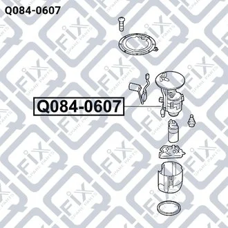 ФИЛЬТР ТОПЛИВНИЙ Q-fix Q0840607