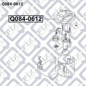 Фільтр паливний Q-fix Q0840612