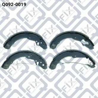 КОЛОДКИ ТОРМ ЗАДН БАРАБАН SKODA OCTAVIA 2004-2010/ROOMSTER/VW CADDY (230X32MM) [SR 230] Q-fix Q092-0019