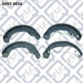 КОЛОДКИ ТОРМ ЗАДН БАРАБАН OPEL ASTRA G 1998-2005/VAN 95-/VECTRA B 95-/ZAFIRA 1.6 98- Q-fix Q092-0026