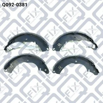 Колодки гальмівні барабанні Q-fix Q092-0381