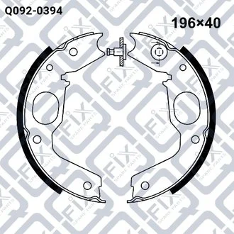 Колодки стоянкового гальма Q-fix Q0920394