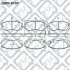 КОЛОДКИ ТОРМ ПЕРЕДН HYUNDAI SONATA (EF) 01.04-04.12/SONATA NF 2.0-2.4/TUCSON 2WD/MAGENTIS 06- Q093-0107