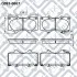 КОЛОДКИ ТОРМ ПЕРЕДН TOYOTA LAND CRUISER PRADO 120/PAJERO VAGON 3.2 06-/FJ CRUISER 07 -/4RUNNER 03 -/SEQUOIA 03 - Q-fix Q0930667 (фото 1)