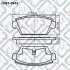 КОЛОДКИ ТОРМ ЗАДН ДИСК MITSUBISHI GALANT 84-92 MITSUBISHI COLT GTI 88-91 MITSUBISHI LANCER GTI 89-93 MITSUBISHI ECLIPSE 89- Q0930943