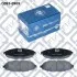 КОЛОДКИ ТОРМ ПЕРЕДН DAEWOO LANOS 1.5 SOHC 97-/MATIZ 97-/CHERY-QQ Q-fix Q093-0969 (фото 3)