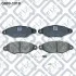 КОЛОДКИ ТОРМ ПЕРЕДН RENAULT KANGOO 97-/NISSAN KUBISTAR 03- WITH ABS SENSOR Q-fix Q093-1310 (фото 2)