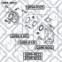 СУППОРТ ТОРМОЗНОЙ ПЕРЕДНИЙ ПРАВЫЙ MITSUBISHI L200 2.5 DI-D 4WD (KB4T)  2007-2015 Q096-0022