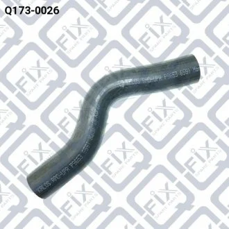 ПАТРУБОК РАДІАТОРА ВЕРХН МКПП CHEVROLET AVEO T200/T250 1.5 2005- МКПП Q-fix Q173-0026