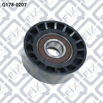 РОЛИК НАТЯЖНОЙ РЕМНЯ ГЕНЕРАТОРА KIA CEED 1.6 CRDI 2007-/HYUNDAI ACCENT 1.5 CRDI 06-/i10/i20/i30/GETZ/ELANTRA/MATRIX Q-fix Q178-0207