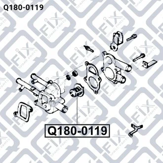 ТЕРМОСТАТ Q-fix Q1800119