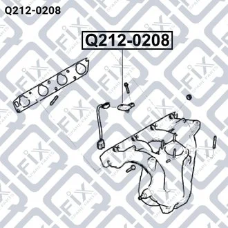 ДАТЧИК ДАВЛЕНИЯ НАДДУВА (MAP) CHEVROLET LACETTI (J200) 1.8 (T18SED) 2005.03- Q-fix Q212-0208