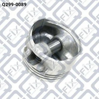 ПОРШЕНЬ ДВИГУНА (шт у зборі З ПАЛЬЦЕМ) STD DAEWOO NEXIA 1.5 16V 1995- Q-fix Q299-0089