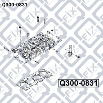 Прокладка ГБЦ Q-fix Q300-0831