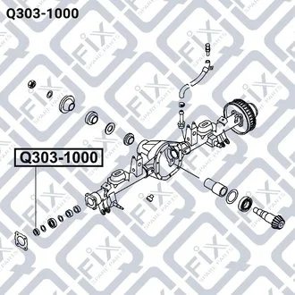 САЛЬНИК ПРИВОДА Q-fix Q3031000