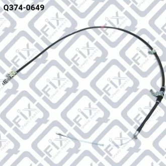 ТРОС СТОЯНОЧН ТОРМ R MITSUBISHI PAJERO IV 3.2D/3.8 2006- Q-fix Q374-0649