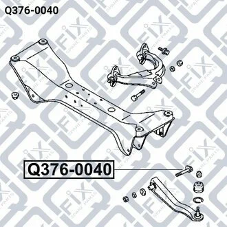 Болт розвалу Q-fix Q3760040