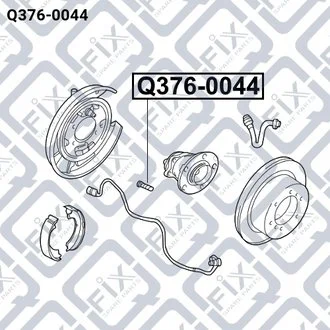 Шпилька колісна Q-fix Q3760044