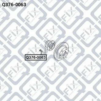 Шпилька колісна Q-fix Q3760063