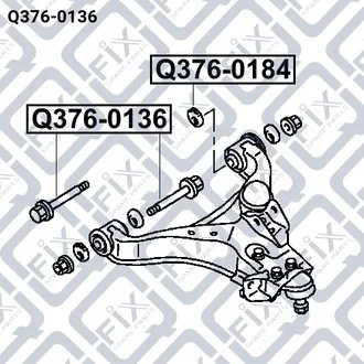 БОЛТ З ЕКСЦЕНТРИКОМ Q-fix Q3760136 (фото 1)