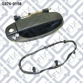 РУЧКА ДВЕРИ ПЕРЕДН НАРУЖН R CHEVROLET AVEO T200 2003-2008 Q-fix Q376-0158
