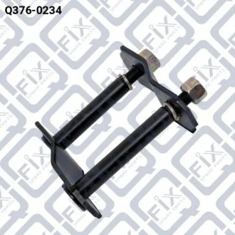 КРОНШТЕЙН КРЕПЛЕНИЯ РЕССОРЫ (серьга) MITSUBISHI L200 (K74) 2.5TD 01.1996- Q-fix Q376-0234