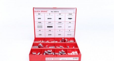 Комплект болтів QUICK BRAKE 0001A (фото 1)