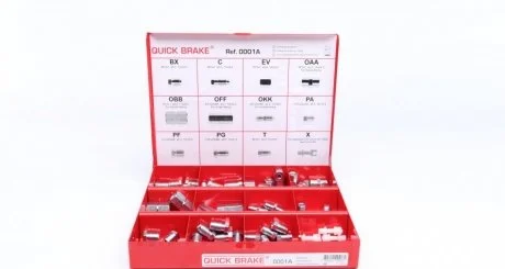 Комплект болтів QUICK BRAKE 0001A (фото 1)
