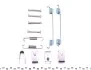 Монтажний набір гальмівної колодки DACIA SANDERO, SPRING FORD C-MAX II, FIESTA VII RENAULT TWINGO II, TWINGO III SEAT IBIZA V SMART FORTWO VW POLO VI 0.9-Electric 03.07- QUICK BRAKE 105-0040 (фото 2)