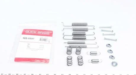 Монтажний комплект колодки QUICK BRAKE 105-0597