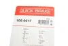 Комплект пружинок колодок ручного гальма QUICK BRAKE 105-0617 (фото 3)