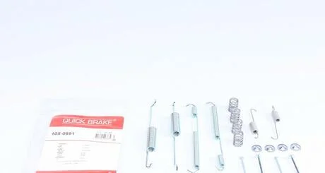 Комплект пружинок колодок стояночного гальма QUICK BRAKE 105-0691