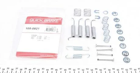 Монтажний комплект колодки QUICK BRAKE 105-0821