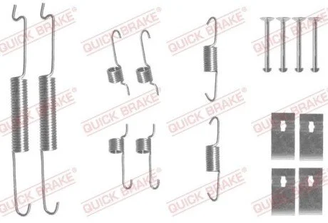 Комплект для монтажу гальмівних колодок QUICK BRAKE 105-0863