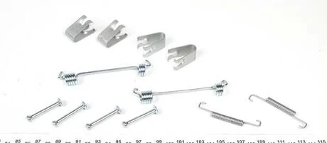 Ремк-кт колодок ручника(пружинки и др., на 2 стороны) BOXER/DUCATO/JUMPER QUICK BRAKE 105-0875