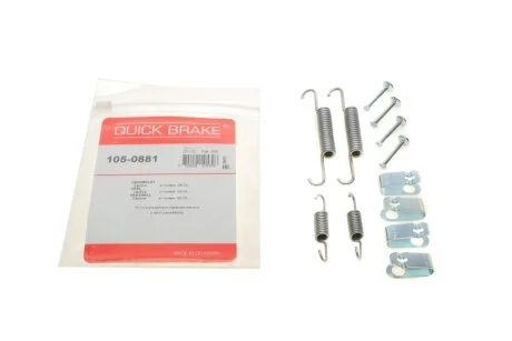 Монтажний комплект колодки QUICK BRAKE 105-0881