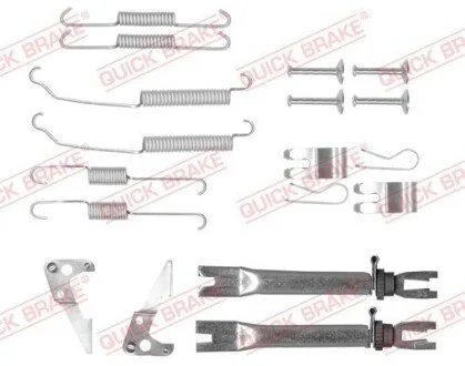 SPRĘŻYNKI DO SZCZĘK HAM. FORD FIESTA VI 08- QUICK BRAKE 1050882S