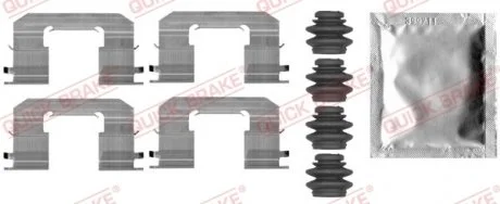 Монтажний компл.,гальм.колодки QUICK BRAKE 109-0006
