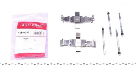 Монтажний компл.,гальм.колодки QUICK BRAKE 109-0042