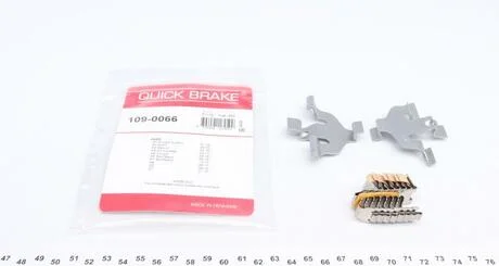Монтажний компл.,гальм.колодки QUICK BRAKE 109-0066