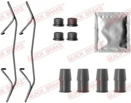 Монтажний компл.,гальм.колодки QUICK BRAKE 109-0075