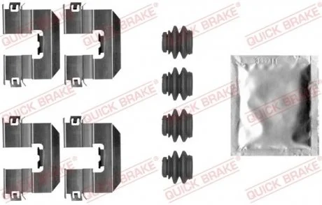 Монтажний компл.,гальм.колодки QUICK BRAKE 109-0080