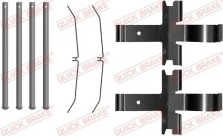 Монтажний компл.,гальм.колодки QUICK BRAKE 109-0081