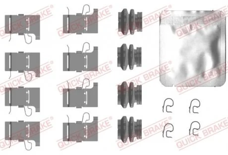 Монтажний компл.,гальм.колодки QUICK BRAKE 109-0084