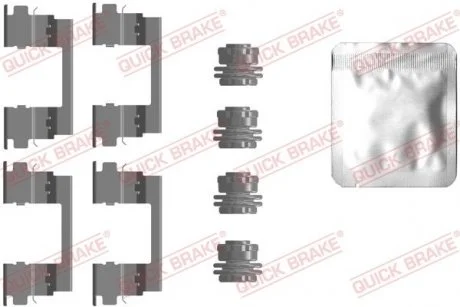 Монтажний компл.,гальм.колодки QUICK BRAKE 109-0096