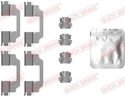 Монтажний компл.,гальм.колодки QUICK BRAKE 109-0101