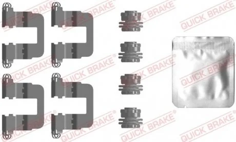 Монтажний компл.,гальм.колодки QUICK BRAKE 109-0106