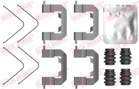 Монтажний компл.,гальм.колодки QUICK BRAKE 109-0123