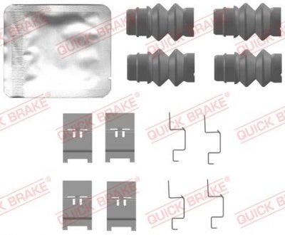 Монтажний компл.,гальм.колодки QUICK BRAKE 109-0135